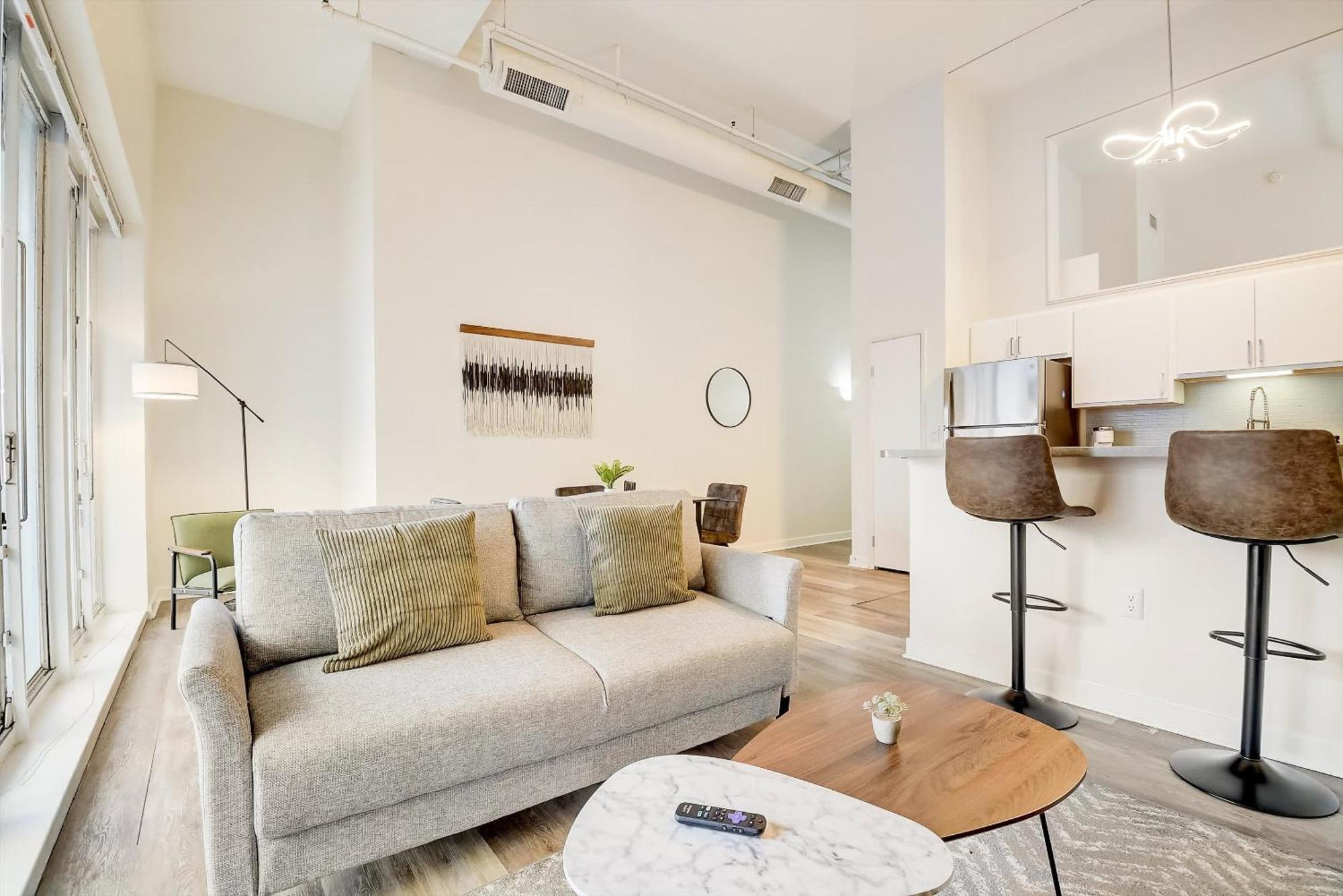 Cozysuites - 1Br With Direct Skybridge Access #1 インディアナポリス エクステリア 写真